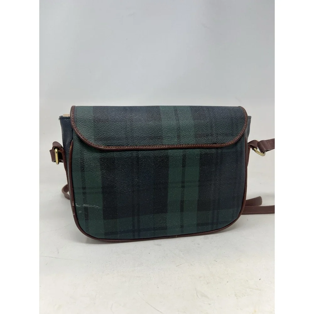 Vintage‎ POLO Ralph Lauren Plaid Shoulder Bag